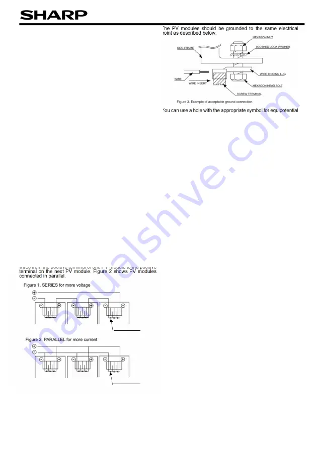 Sharp NU-JC410 Installation Manual Download Page 3