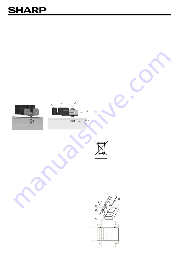 Sharp NU-SA Series Installation Manual Download Page 4