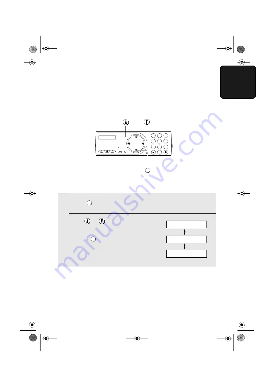 Sharp P100 - UX B/W - Fax Operation Manual Download Page 23