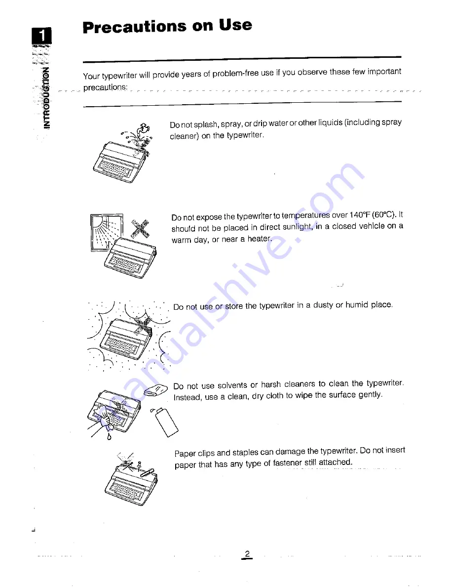 Sharp PA-3100 Operation Manual Download Page 5