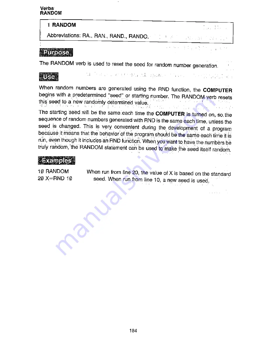 Sharp PC-1460 Operation Manual Download Page 188