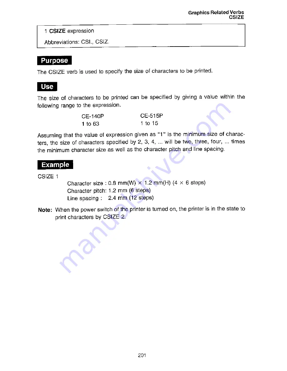 Sharp PC-1460 Operation Manual Download Page 205