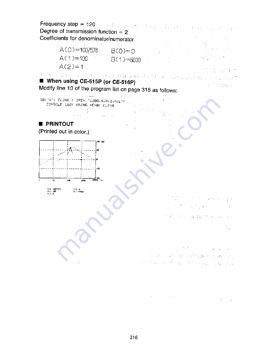 Sharp PC-1460 Operation Manual Download Page 320