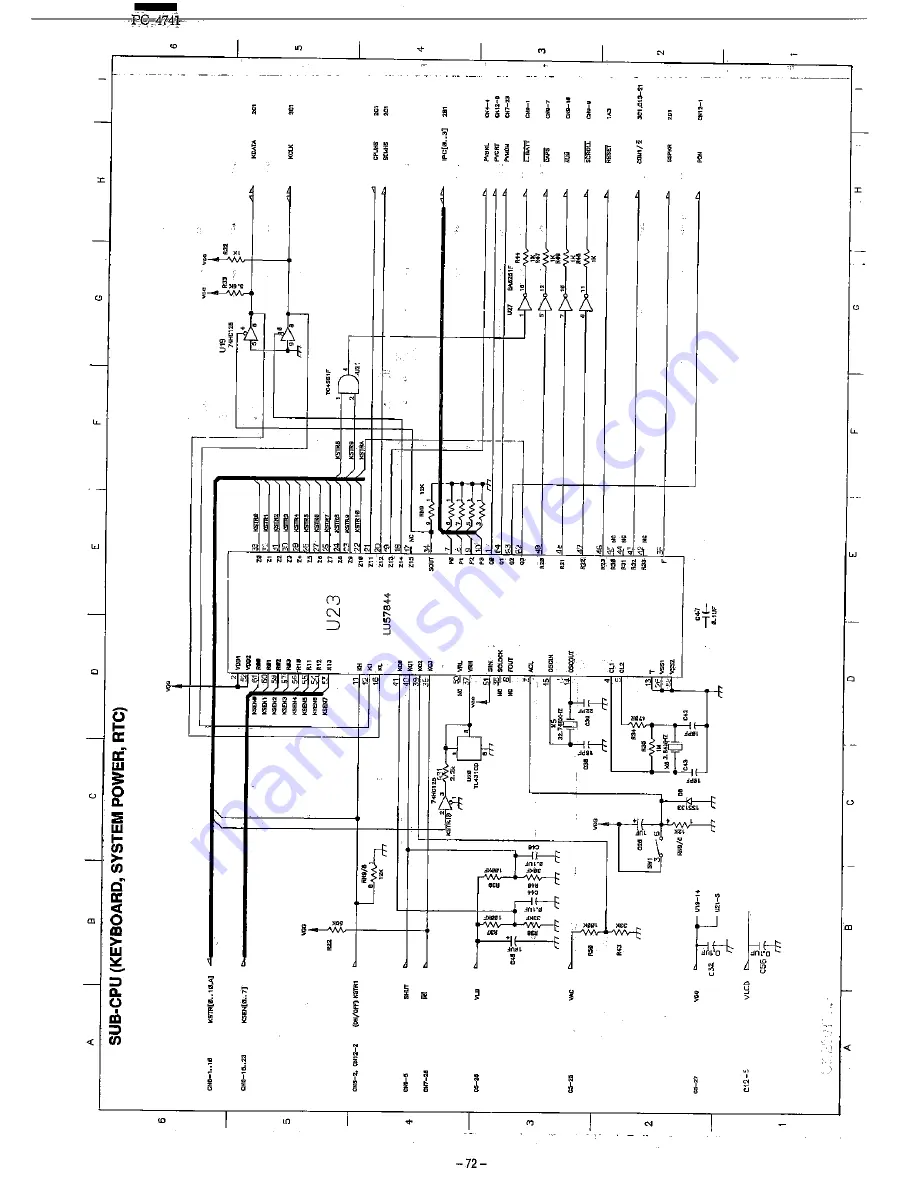 Sharp PC-4702 Скачать руководство пользователя страница 73