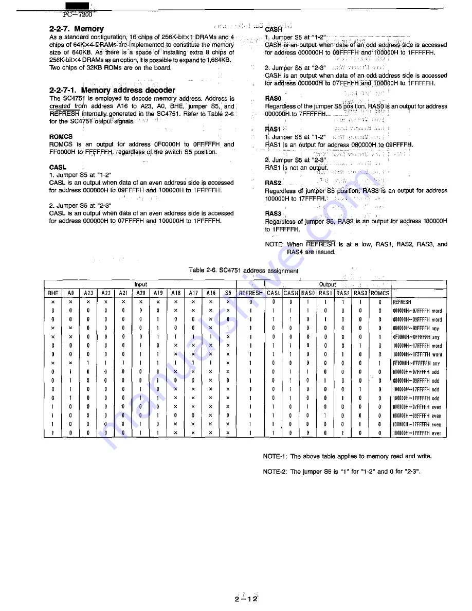 Sharp PC-7200 Скачать руководство пользователя страница 18