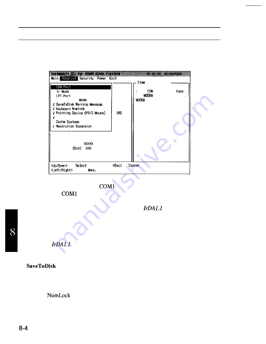 Sharp PC-9820 Manual Download Page 75