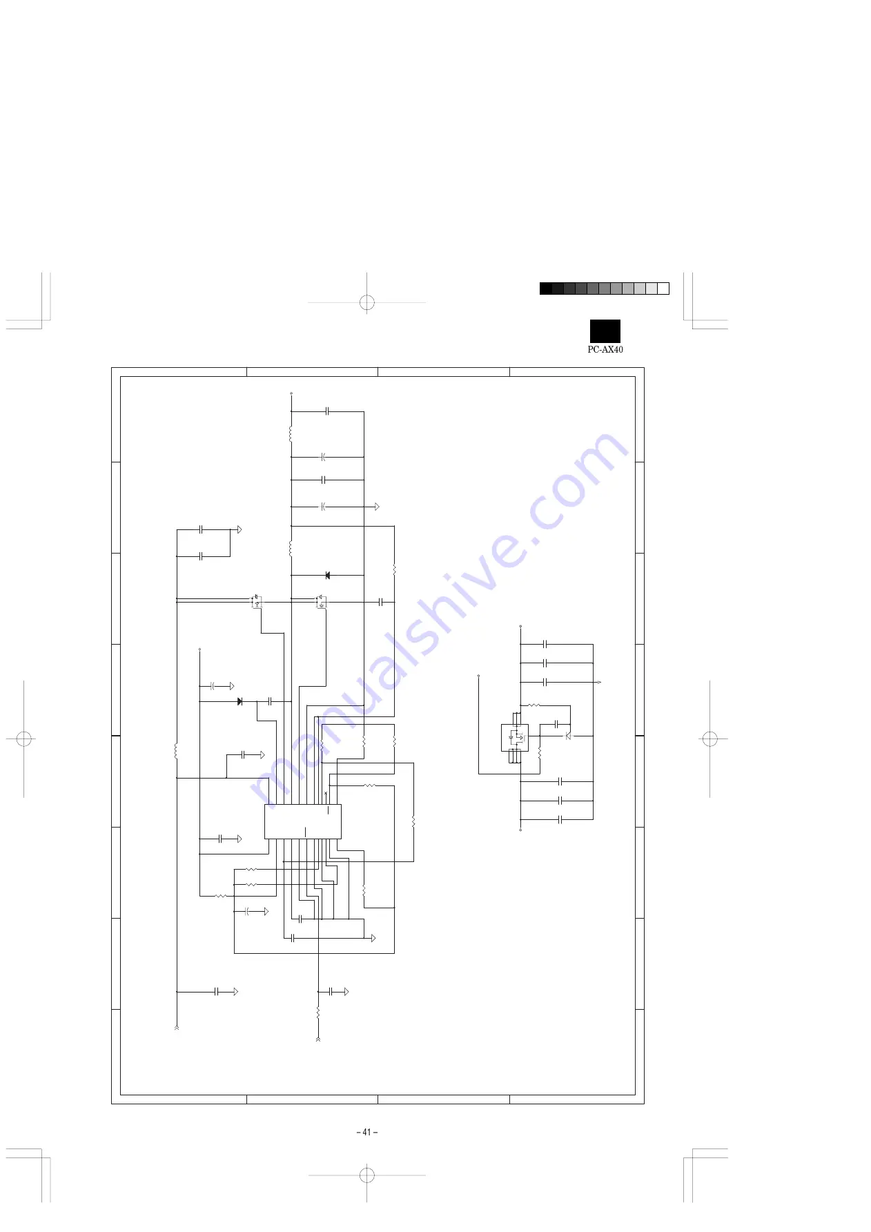 Sharp PC-AX40 Service Manual Download Page 43