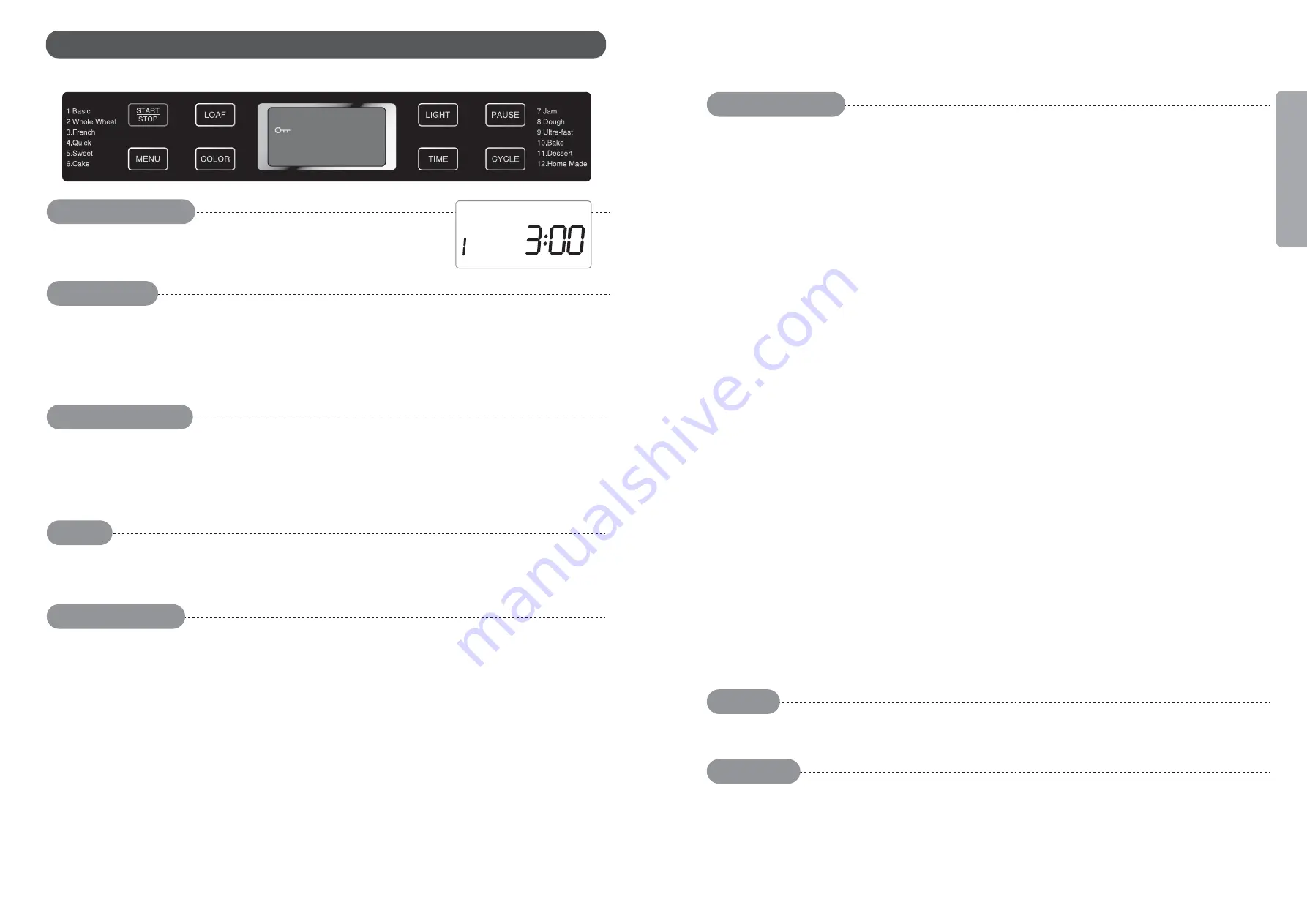 Sharp PE-205-CS Скачать руководство пользователя страница 3