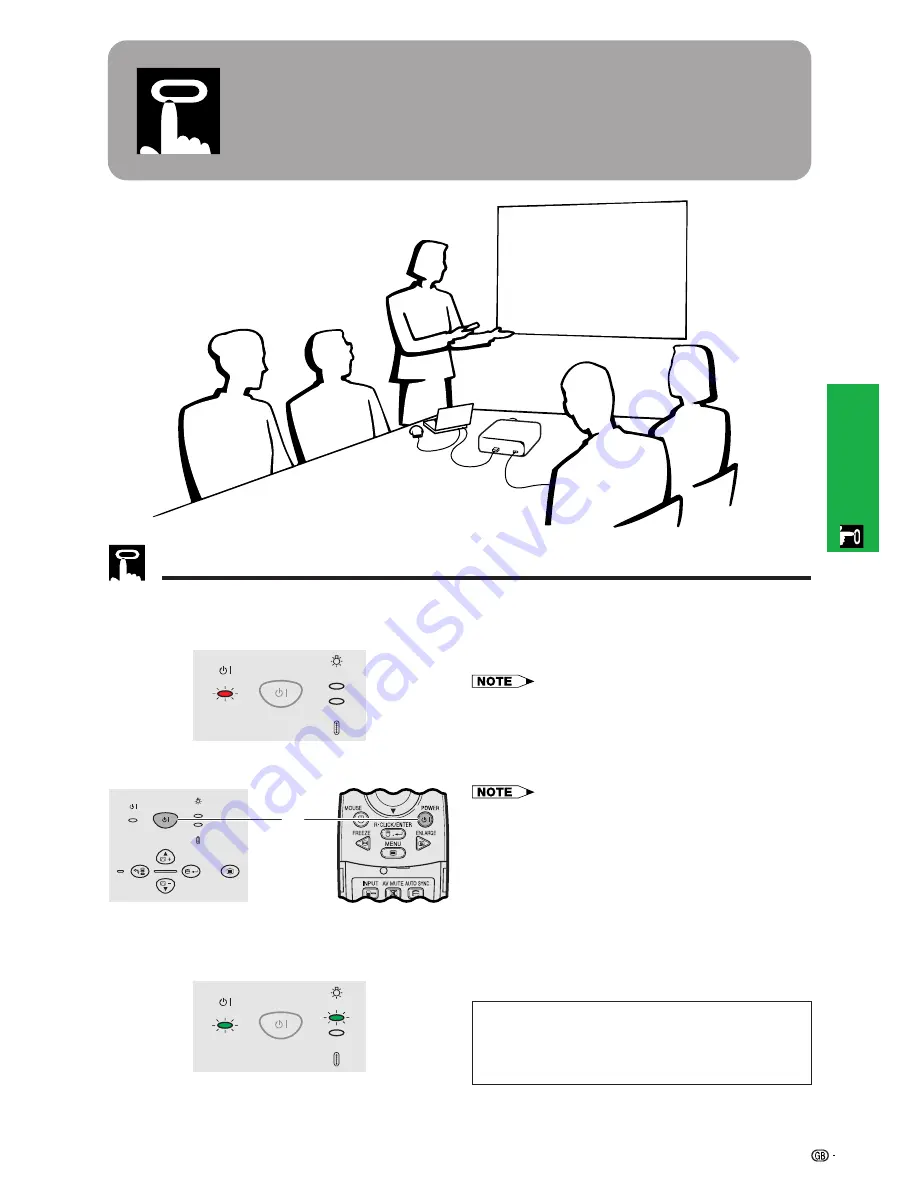 Sharp PG-C20XE - Notevision SXGA LCD Projector Operation Manual Download Page 19