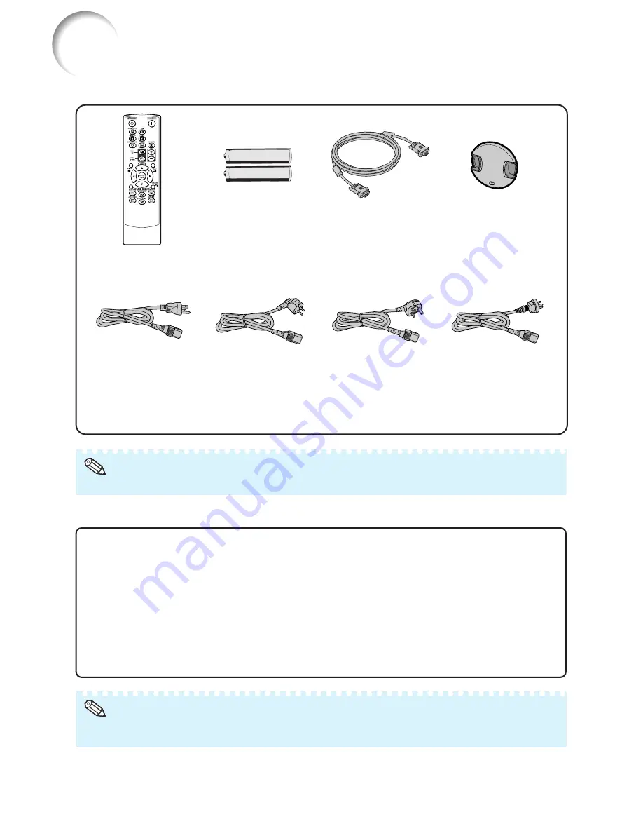 Sharp PG-F200X - Notevision XGA DLP Projector Operation Manual Download Page 14