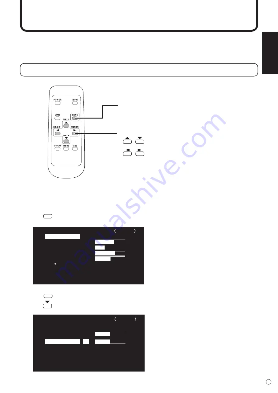 Sharp PN-455RU Operation Manual Download Page 25