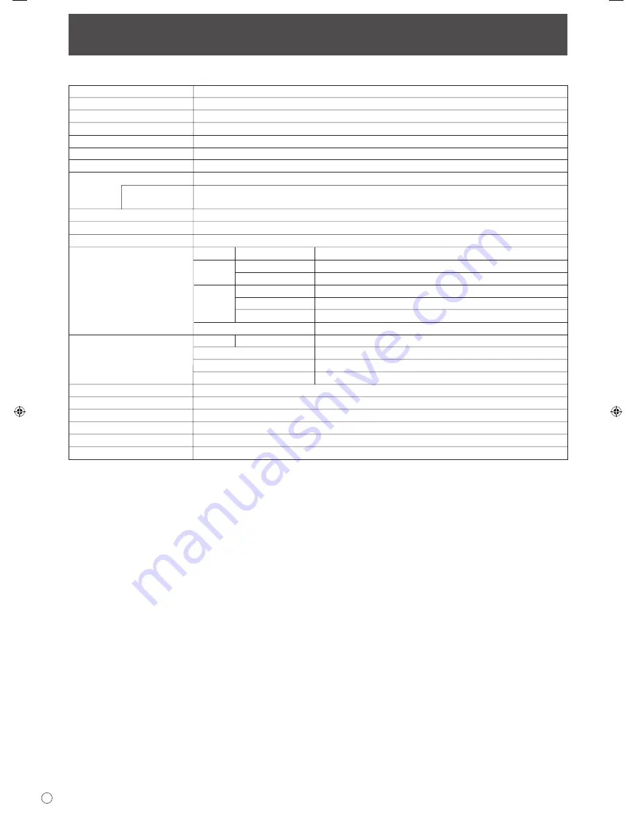 Sharp PN-465E Скачать руководство пользователя страница 72