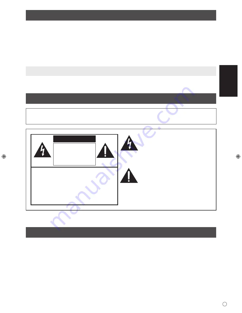 Sharp PN-70SC3 Setup Manual Download Page 11