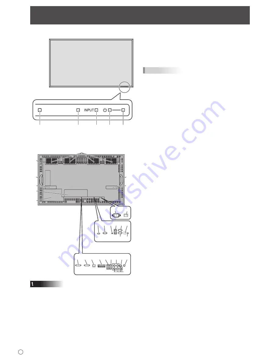 Sharp PN-A601 Operation Manual Download Page 10