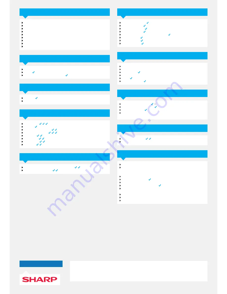 Sharp PN-E471R Specifications Download Page 2