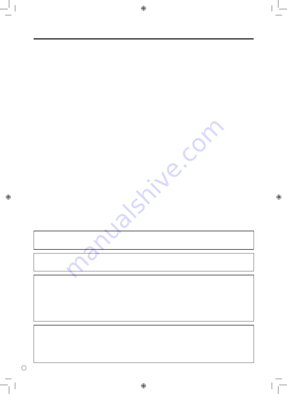 Sharp PN-E521 Operation Manual Download Page 6