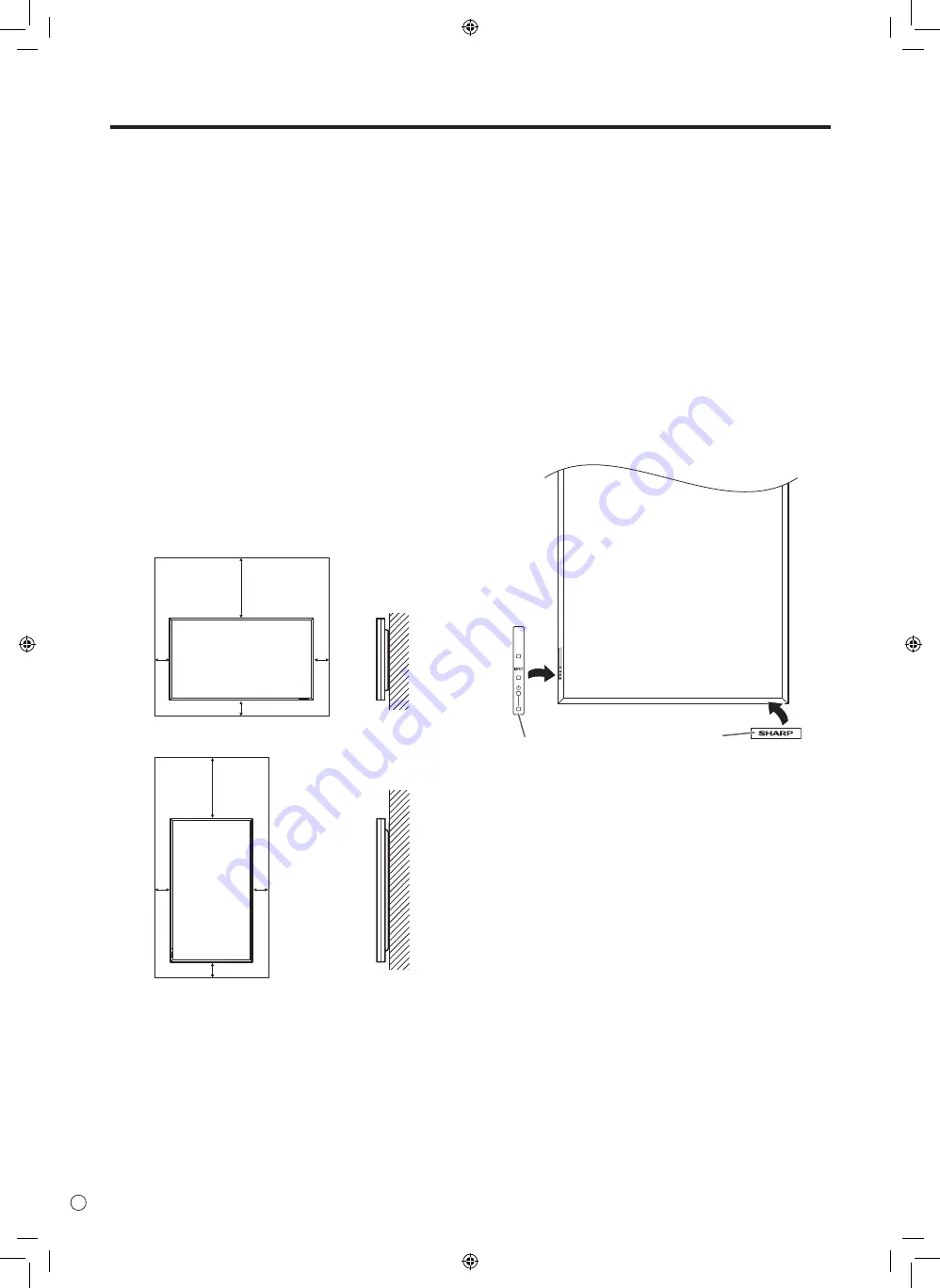 Sharp PN-E521 Operation Manual Download Page 8