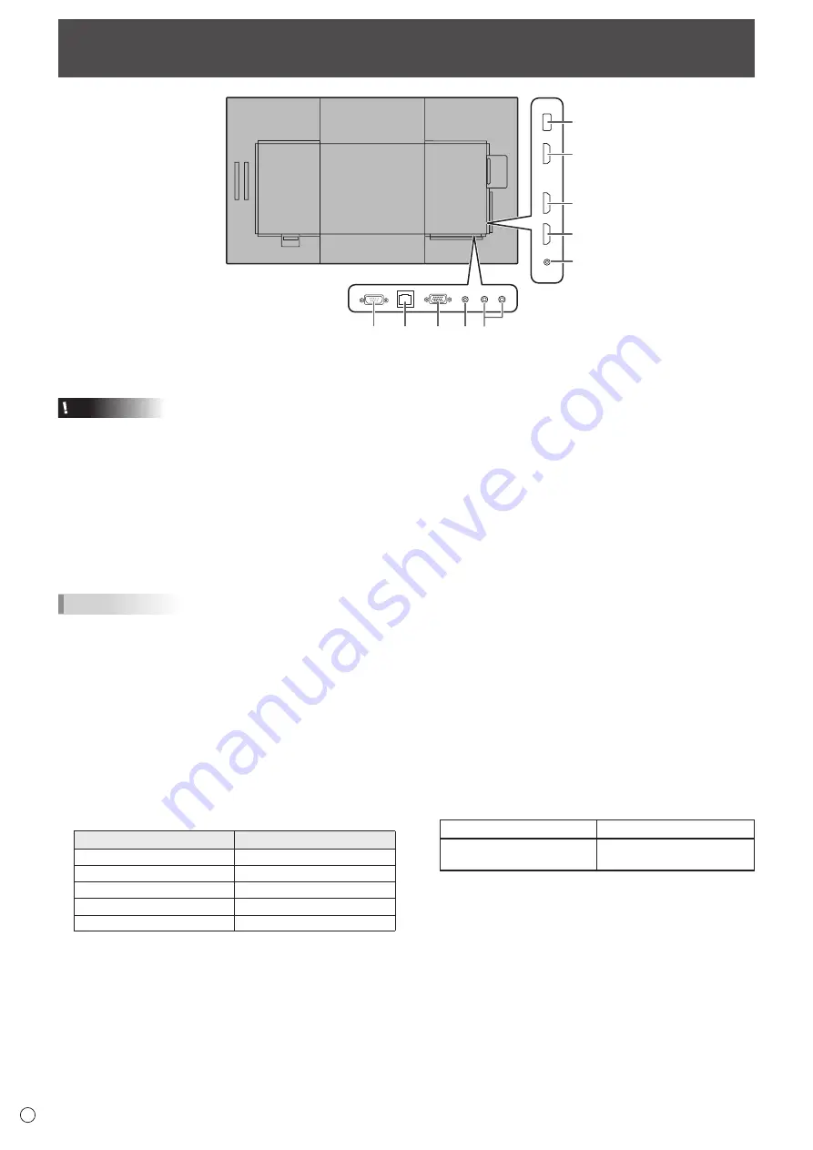 Sharp PN-HW431 Operation Manual Download Page 12