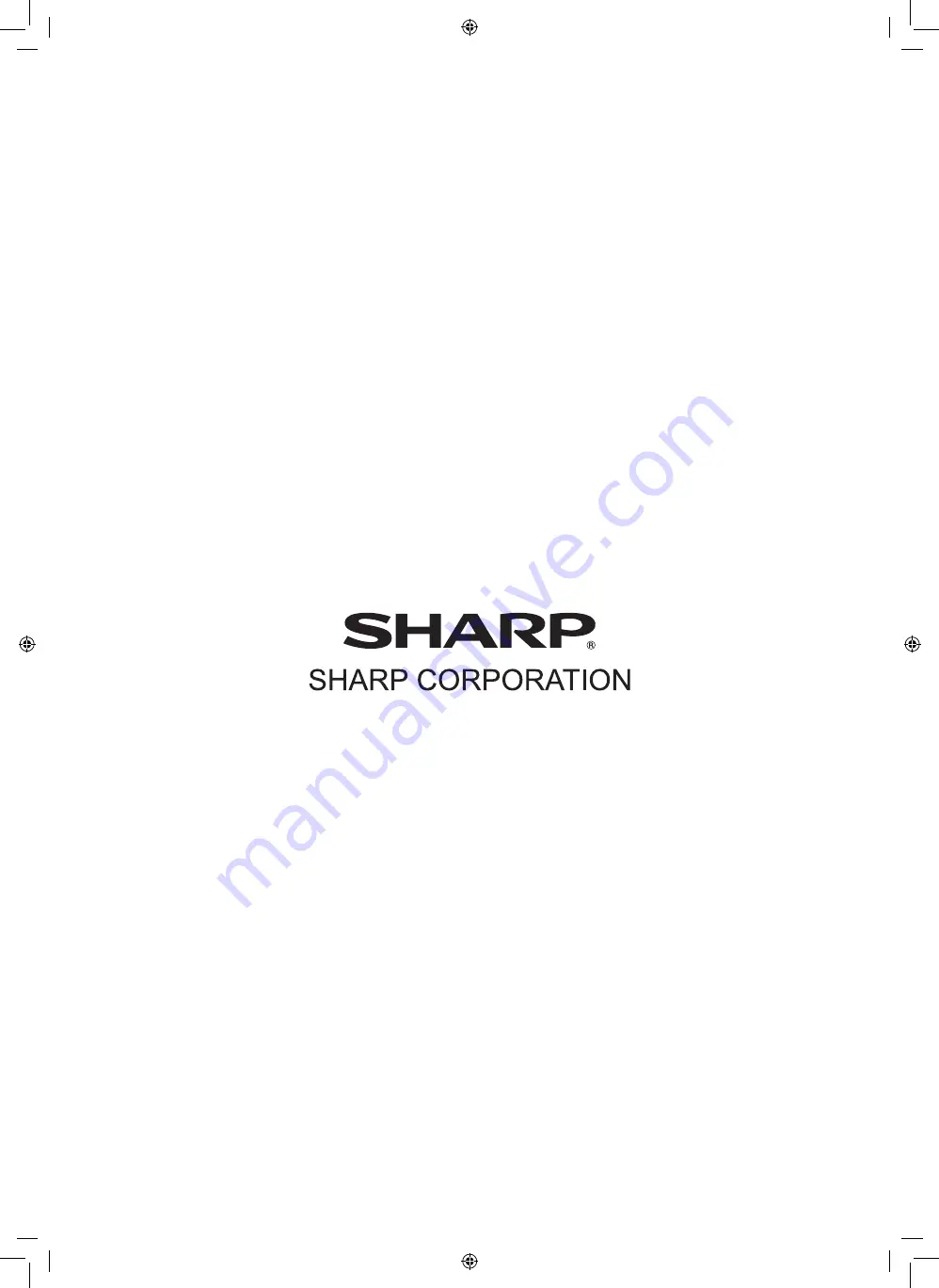 Sharp PN-L603A Скачать руководство пользователя страница 36