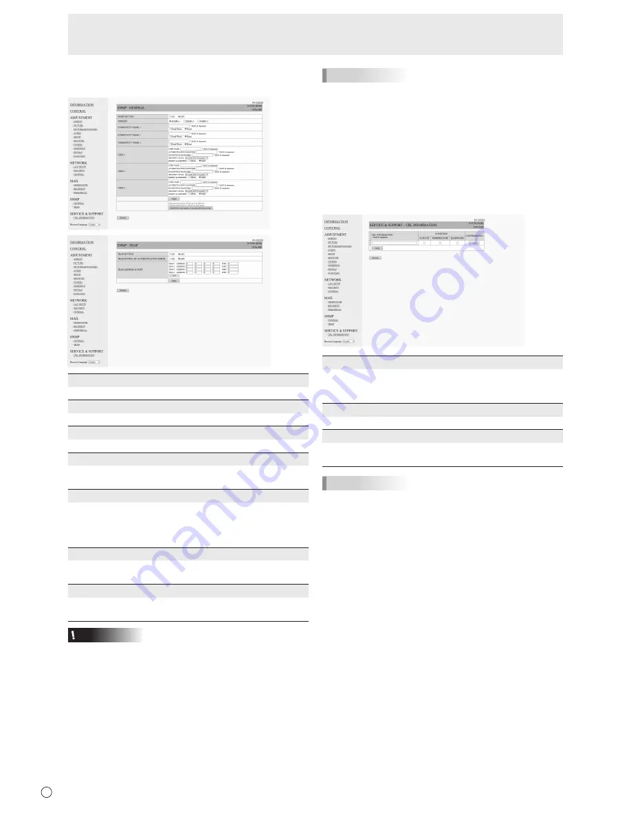 Sharp PN-L803C Operation Manual Download Page 58