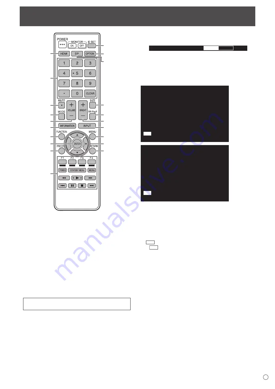 Sharp PN-R426 Operation Manual Download Page 19