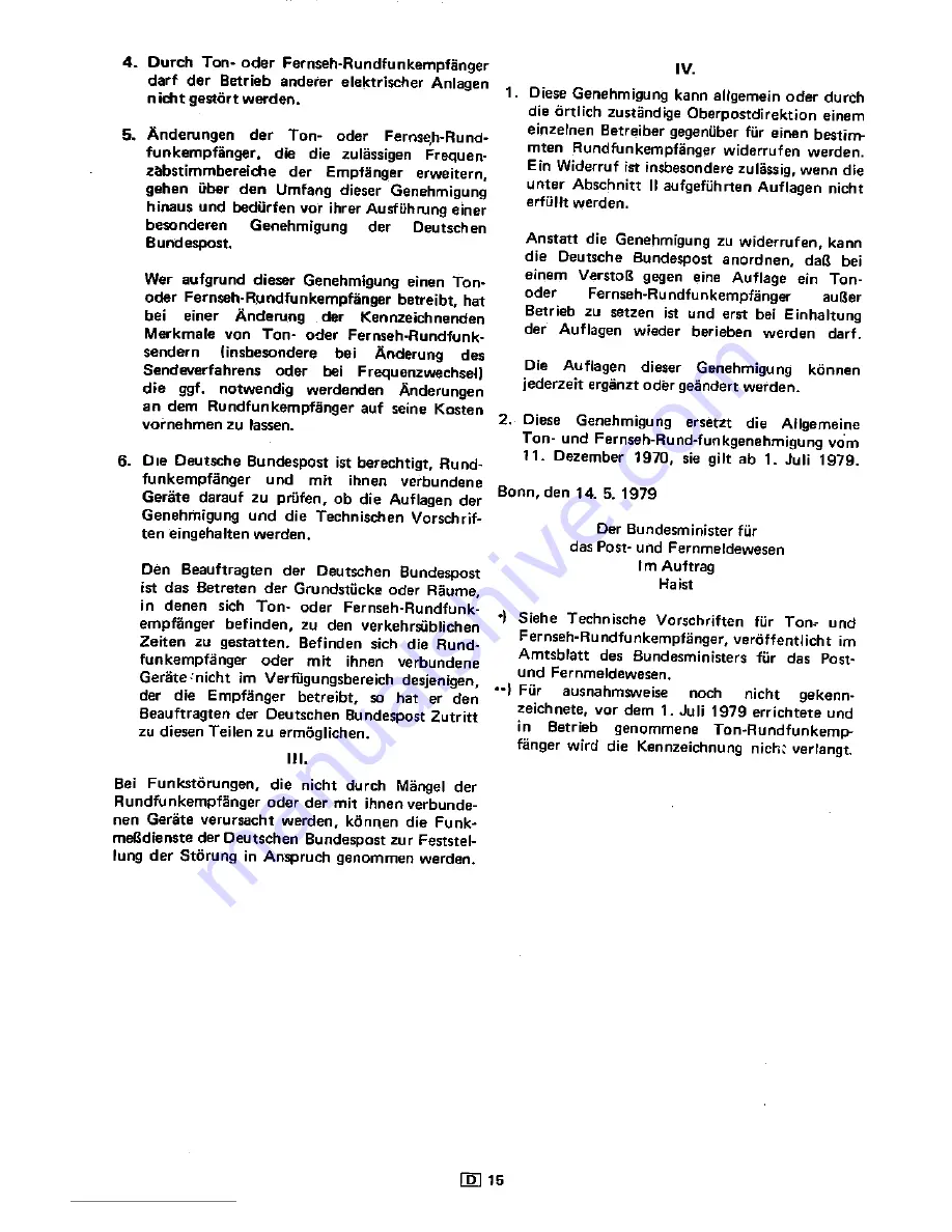 Sharp QT-264H Operation Manual Download Page 20