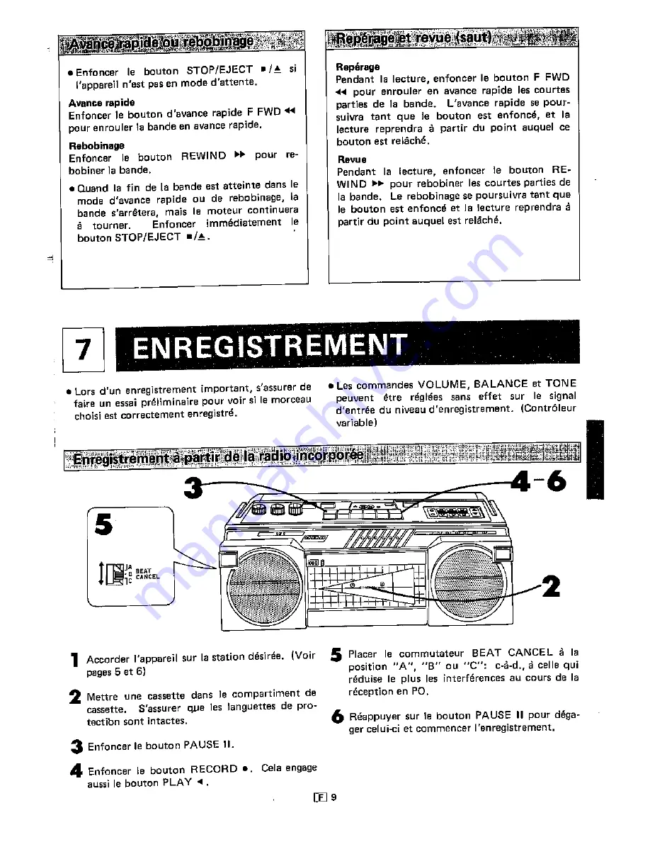 Sharp QT-264H Operation Manual Download Page 29