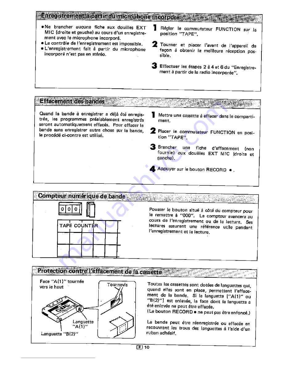 Sharp QT-264H Operation Manual Download Page 30