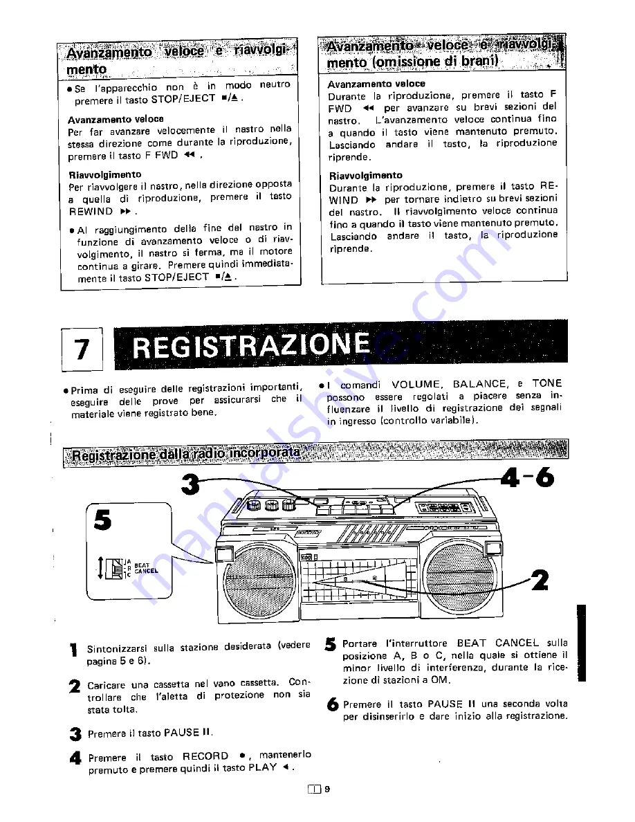 Sharp QT-264H Operation Manual Download Page 53