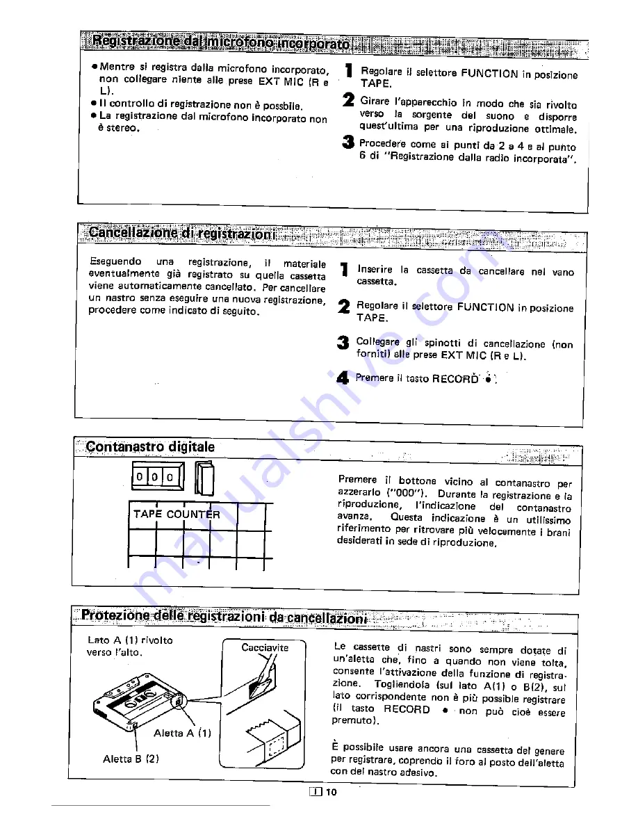 Sharp QT-264H Operation Manual Download Page 54