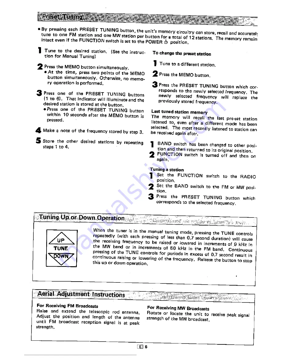 Sharp QT-264H Operation Manual Download Page 62