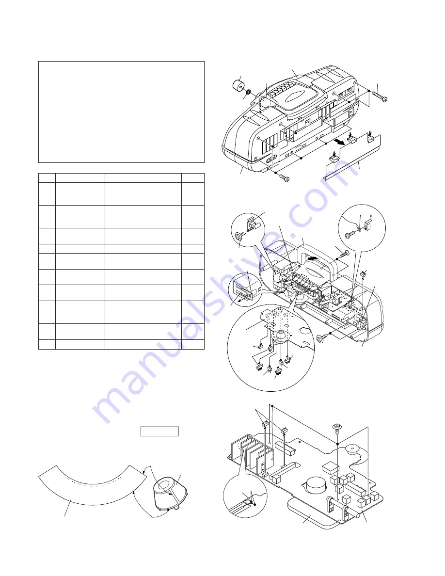 Sharp QT-80W Service Manual Download Page 4