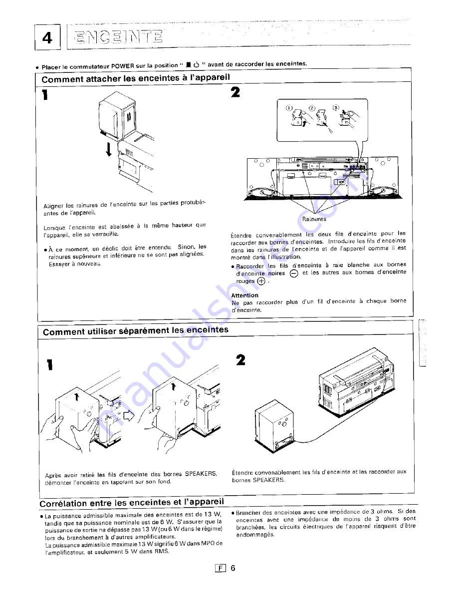 Sharp QT-95H Operation Manual Download Page 31