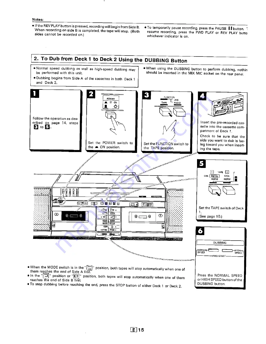 Sharp QT-95H Operation Manual Download Page 100