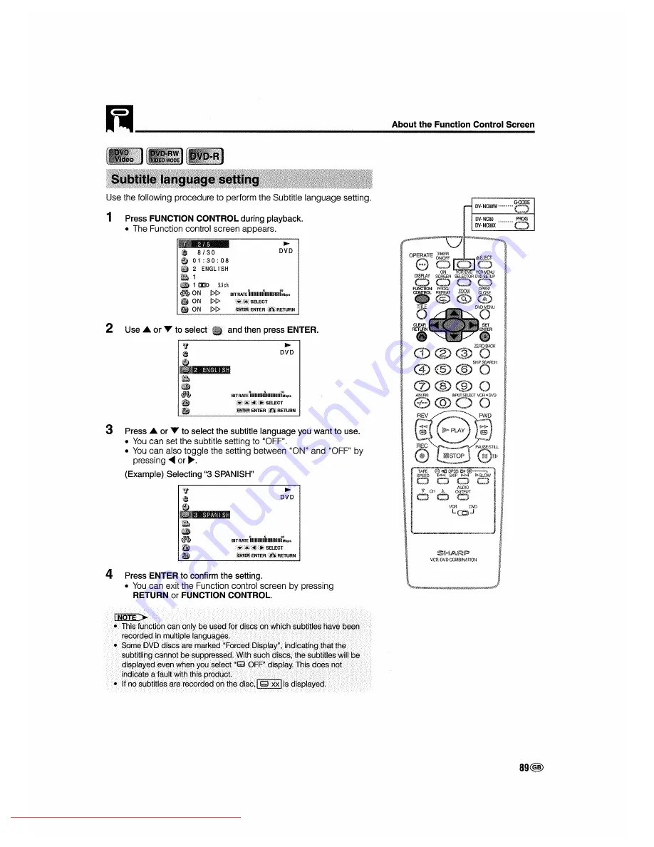 Sharp QT-CD170H Скачать руководство пользователя страница 91