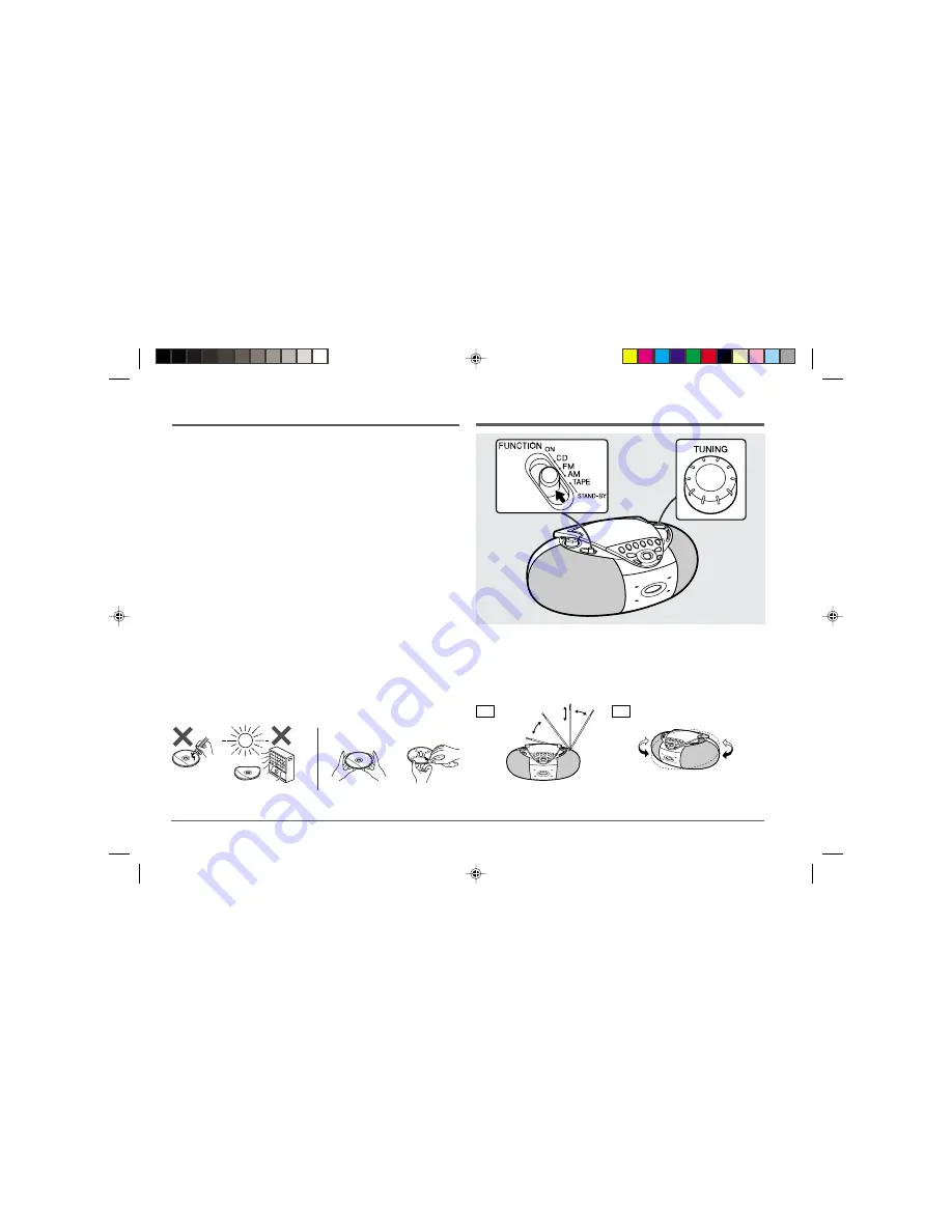 Sharp QT-CD180H Operation Manual Download Page 24