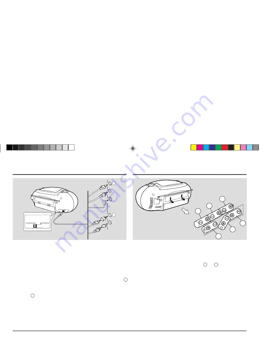 Sharp QT-CD180W Operation Manual Download Page 4