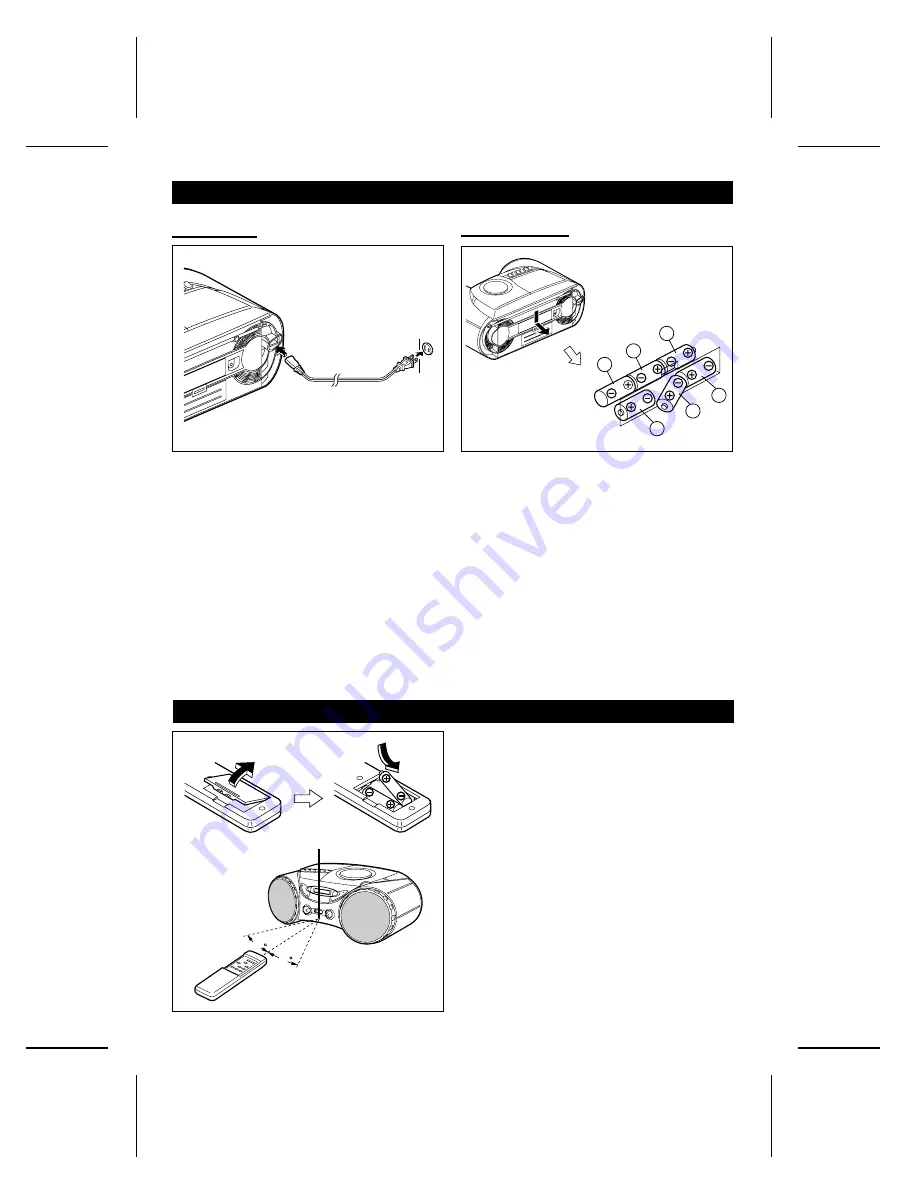 Sharp QT-CD250 Operation Manual Download Page 6