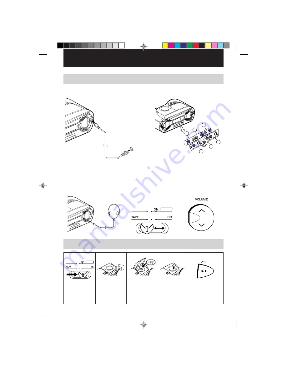 Sharp QT-CD250 Скачать руководство пользователя страница 14