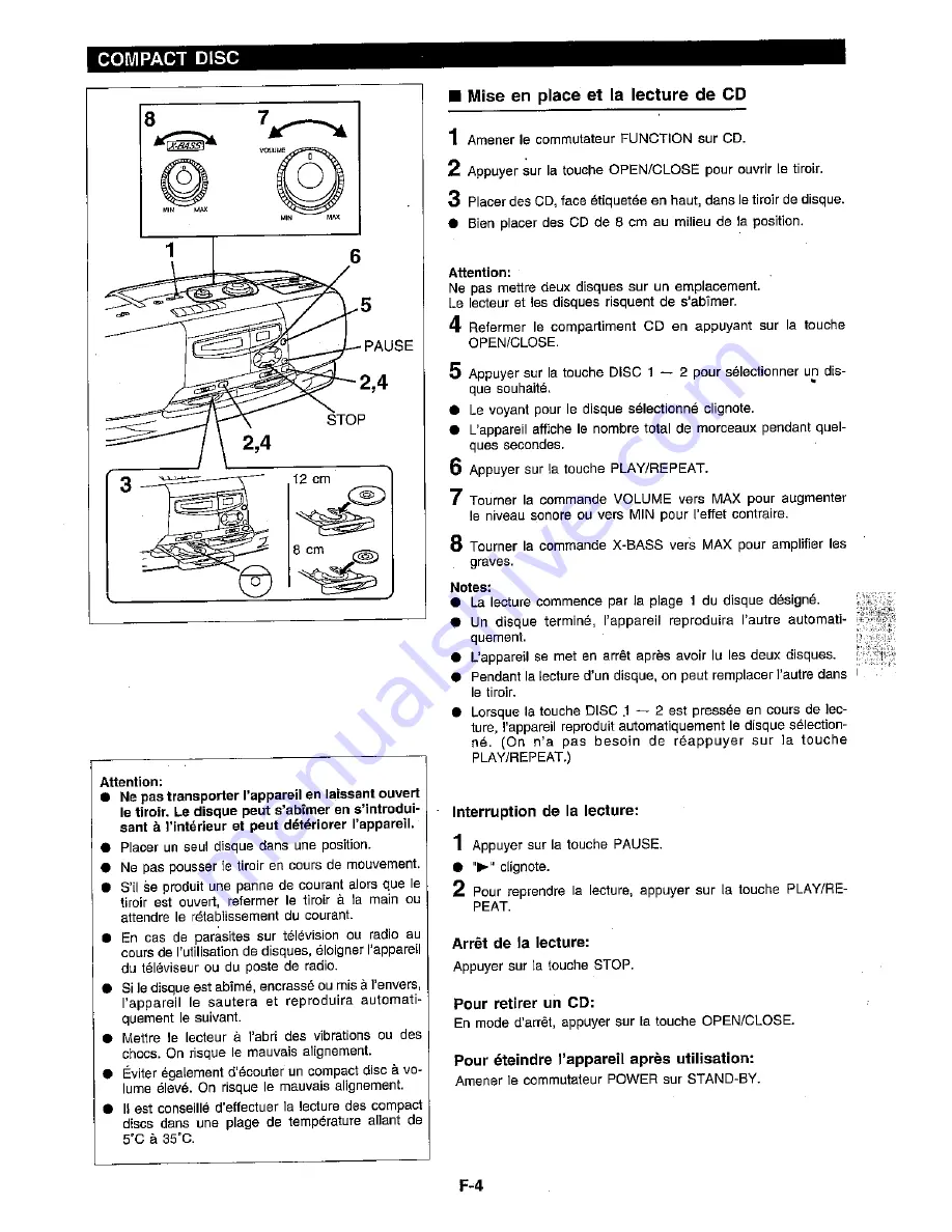 Sharp QT-CH88H Скачать руководство пользователя страница 19