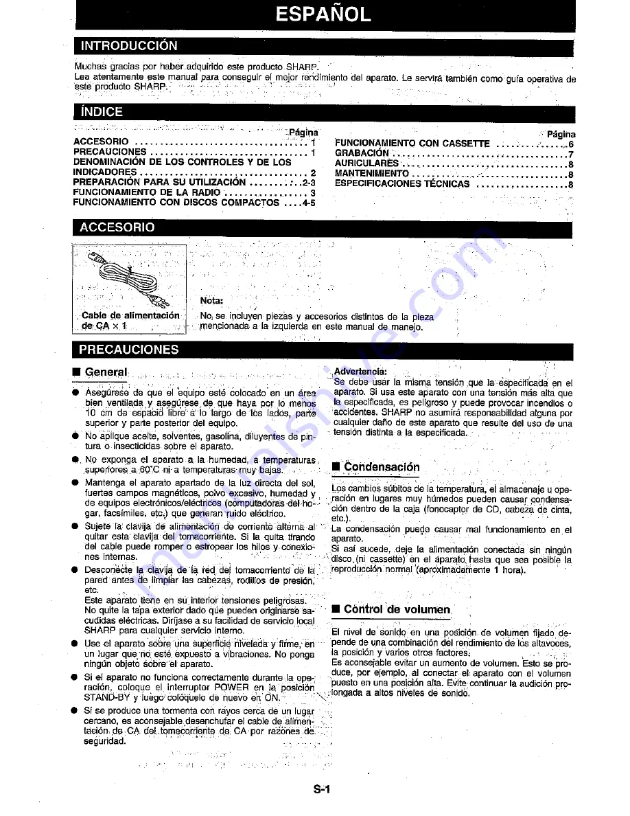 Sharp QT-CH88H Скачать руководство пользователя страница 24