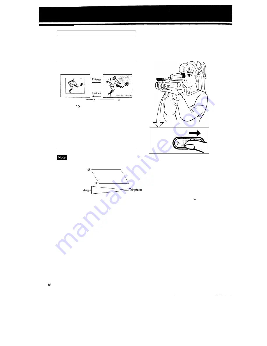 Sharp Quick Zoom 12 VL-C8000X Operation Manual Download Page 20