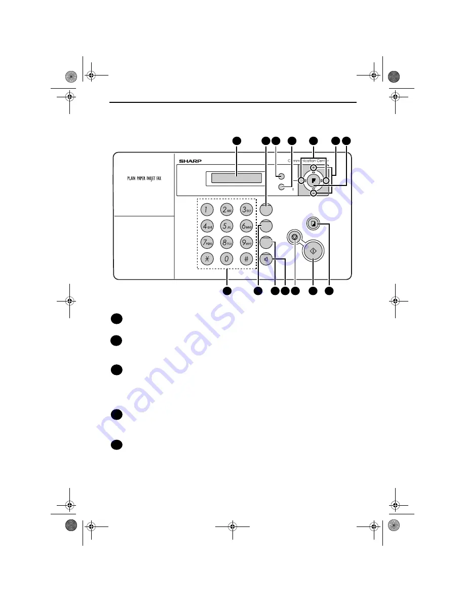 Sharp Quick48 UX-B30 Owner'S Manual Download Page 11