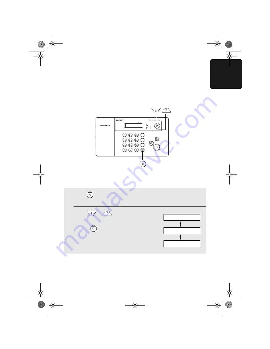 Sharp Quick48 UX-B30 Owner'S Manual Download Page 37