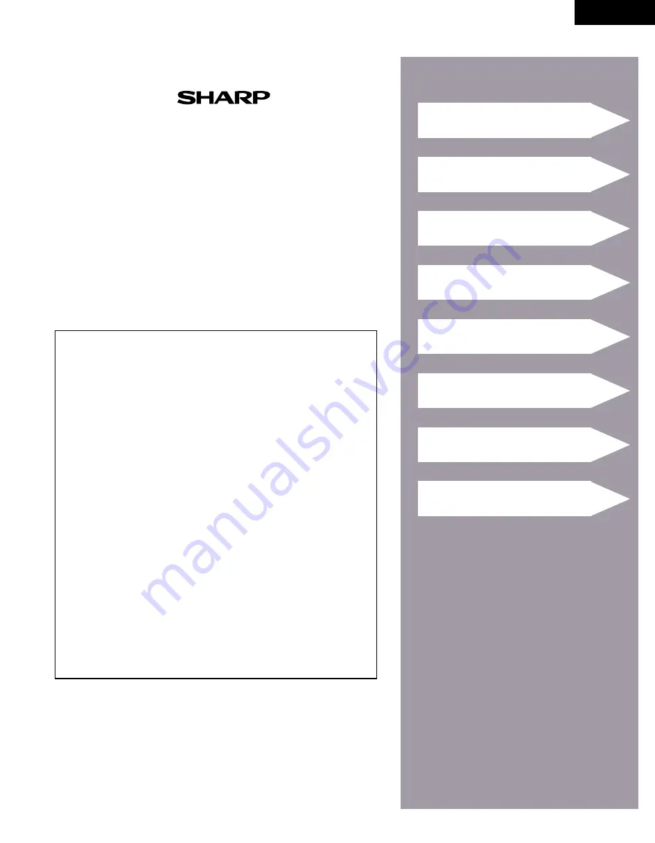 Sharp R-501FK Скачать руководство пользователя страница 5