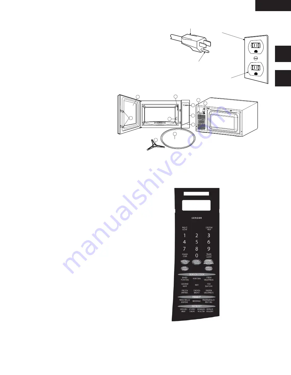 Sharp R-520JK Service Manual Download Page 7