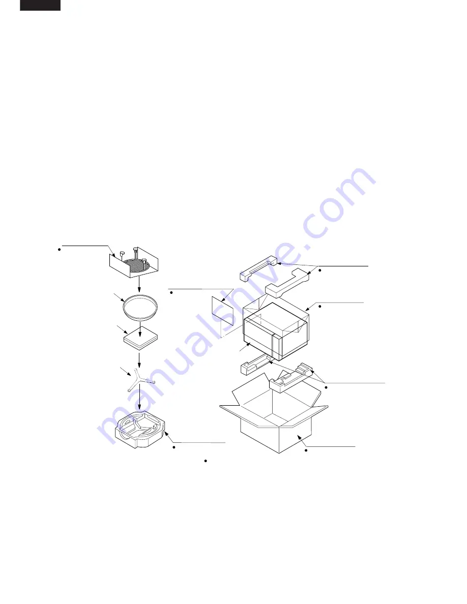 Sharp R-980J Service Manual Download Page 42