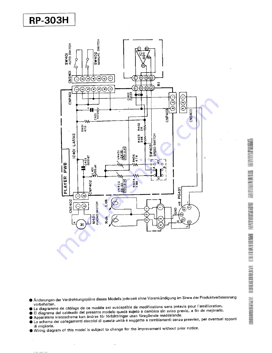 Sharp RP-303H Скачать руководство пользователя страница 99