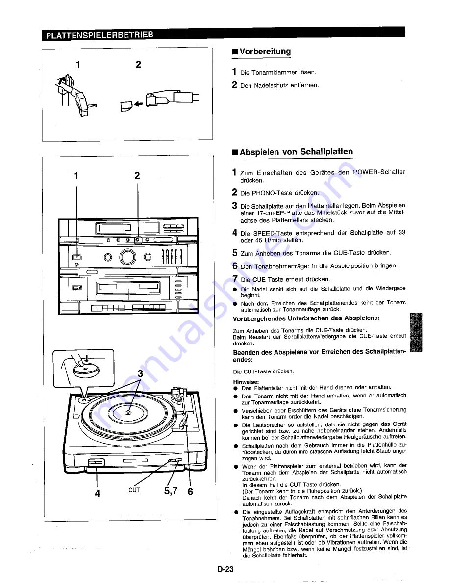 Sharp RP-3700H Operation Manual Download Page 29