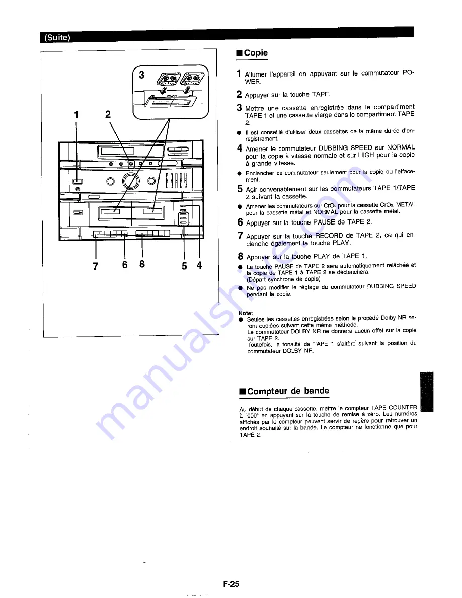 Sharp RP-3700H Operation Manual Download Page 59